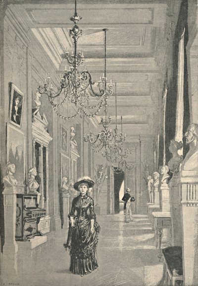 长廊，歌剧院博物馆，1886年 作者 不明