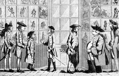 通心粉专卖店，1772年 作者 不明