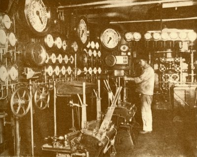 aquitania的主机控制平台。，c1930。 作者 不明