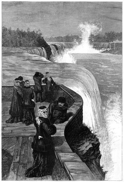 1879年加拿大尼亚加拉大瀑布洛恩侯爵夫人和侯爵夫人 作者 不明