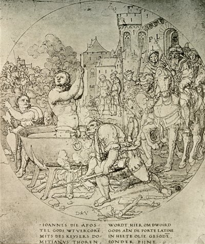 传教士圣约翰难，约于17世纪，1908年。 作者 不明