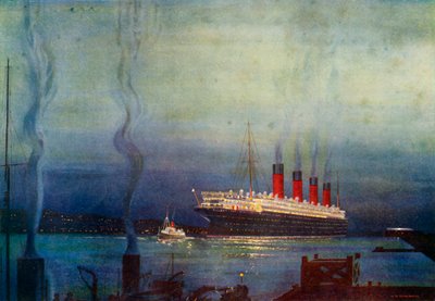 1930年，瑟堡的毛里塔尼亚。 作者 不明