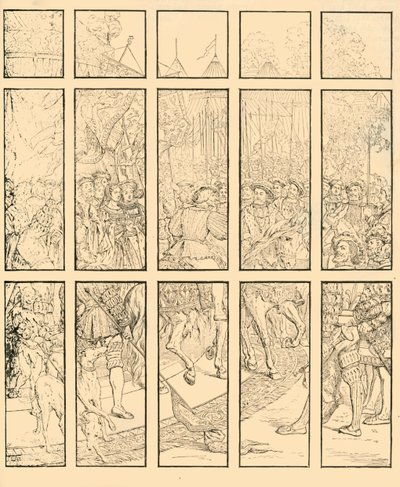 1883年，金谷国王会议。 作者 不明