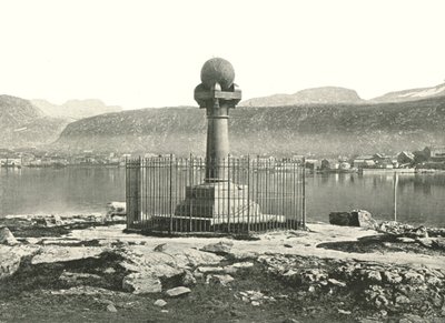 经络专栏，挪威哈默菲斯特，1895年。 作者 不明