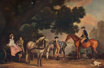 米尔班克和墨尔本家庭，1796年左右，1929年 作者 不明