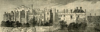 耶路撒冷圣约翰修道院，Clerkenwell-从东南部的全视图，c1872。 作者 不明