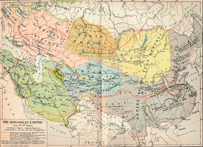 十二至十五世纪的蒙古帝国，c1903，1904年 作者 不明