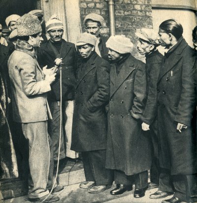 海军在这里。哥萨克人从Altmark营救英国海员，1942年 作者 不明