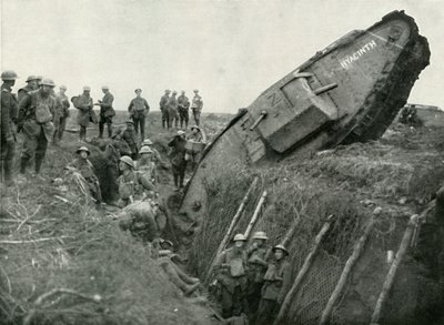 康布雷战线上的进攻，1917年11月， 作者 不明