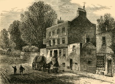 The Old Crown Inn，海格特，1830，c1876。 作者 不明