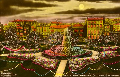 老斯坦花园，布赖顿，苏塞克斯，c1940 作者 不明