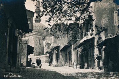 希腊罗得岛旧城区，1936年 作者 不明