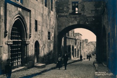 希腊罗得岛旧城区，1936年 作者 不明