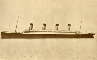 海上奥林匹克白星线，c1930年。 作者 不明