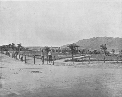 美国得克萨斯州埃尔帕索（The El Paso）广场，约摄于1900年。 作者 不明