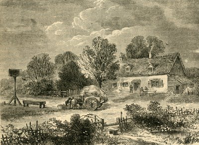 Kensal Green的犁，1830年，约1876年。 作者 不明