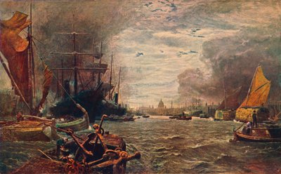 伦敦泳池，1888年1906年 作者 不明
