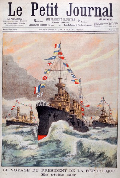 法兰西共和国总统前往阿尔及利亚的路上，1902年 作者 不明