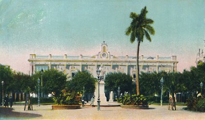 总统府-总统府，哈瓦那，建于1910年。 作者 不明