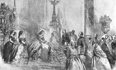 威尔士亲王1855年到法国的第一次访问，1901年。 作者 不明