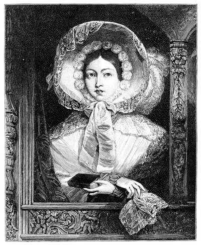 皇家画廊的女王，c1850年代，1900年 作者 不明