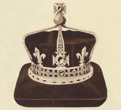 皇后皇冠，1937年 作者 不明