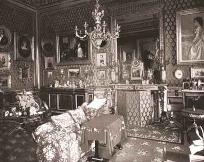 皇后区客厅，伯克郡温莎城堡，1894年。 作者 不明