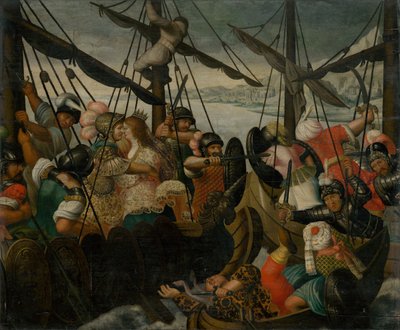 海伦强奸c。 1550。 作者 Unbekannt