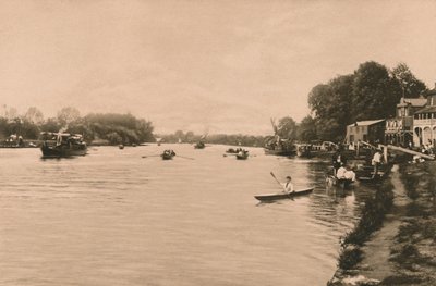 到达，泰晤士河畔沃尔顿，1902年 作者 不明