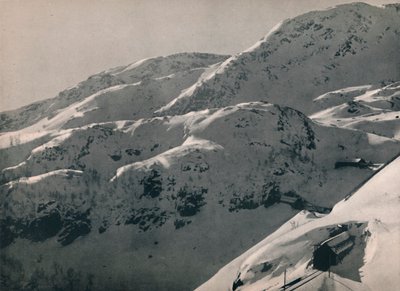 卑尔根铁路的Reinunga隧道，1914年。 作者 不明
