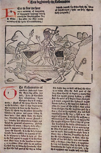 复活，1483年，1947年 作者 不明