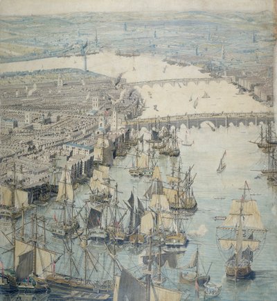 莱茵贝克全景图》，约1807年 作者 不明