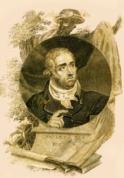 查尔斯·詹姆斯·福克斯（Charles James Fox）议员阁下，1749-1806年，1816年。 作者 不明