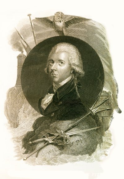 威廉·皮特（William Pitt）阁下，1759-1806年，1816年。 作者 不明