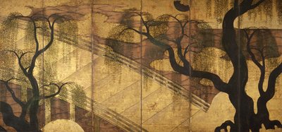 宇治河桥，1568年至1615年 作者 不明