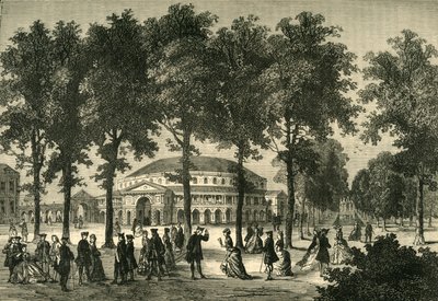 圆形大厅，Ranelagh花园，c1876。 作者 不明