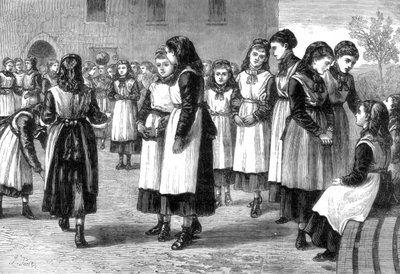 皇家共济会女子学校，圣约翰山，巴特西崛起，伦敦，1875年 作者 不明