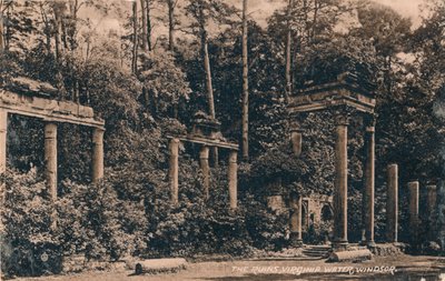 废墟，弗吉尼亚水，温莎，c1917 作者 不明