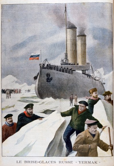 俄罗斯破冰船Yermak，1902年 作者 不明