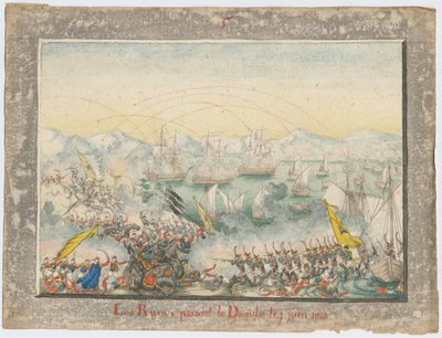 俄国人于1828年，1829年越过多瑙河 作者 不明