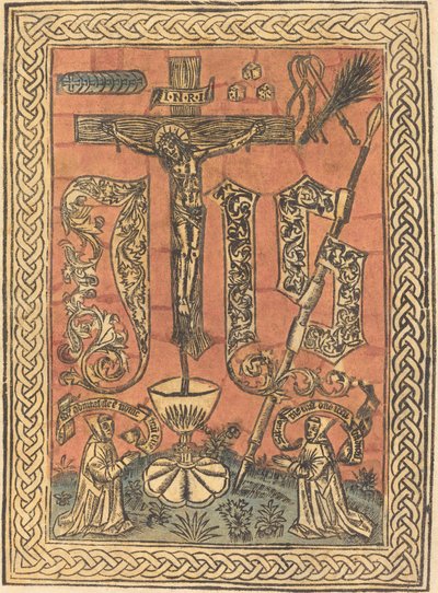 神圣的字样，约1500年。 作者 不明