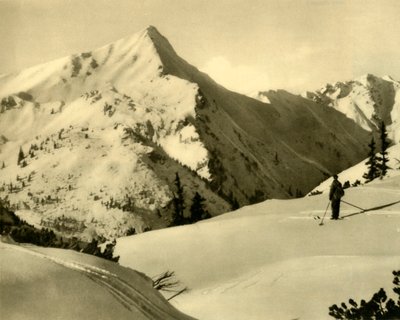 奥地利施蒂里亚州的Schoberspitze，建于1935年。 作者 不明
