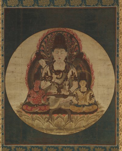 秘传五菩萨悟空Bo，1200年代。 作者 不明