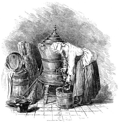 仆人，1885年 作者 不明