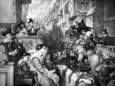 从伦敦火车乐队出发……，1643年，19世纪 作者 不明