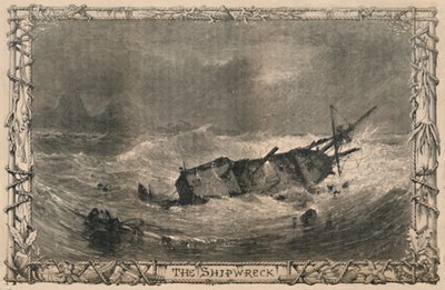 沉船，c1870 作者 不明