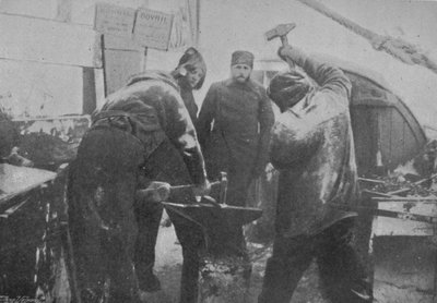 铁匠铺上的铁匠铺，1897年 作者 不明