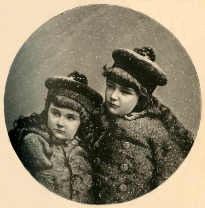 雪鸟圣诞树，1883年。 作者 不明