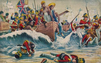 萨默塞特轻步兵。 1939年在阿布库尔湾（Aboukir Bay）的绝望降落 作者 不明
