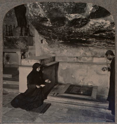 膏石，耶路撒冷圣墓教堂，c1900年 作者 Unbekannt